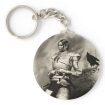 Joan Of Arch Keychain
