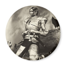 Joan Of Arch Refrigerator Magnet