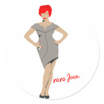 Joan stickers