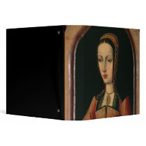 Joanna or Juana `The Mad' of Castile Vinyl Binder
