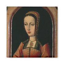 Joanna or Juana `The Mad' of Castile Fridge Magnets
