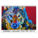 Joanne L Gallery Fine Art 2012 Wall Calendar