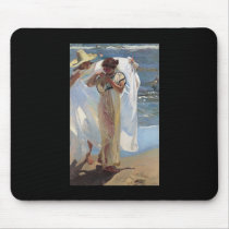 Joaquín Sorolla y Bastida After The Bath Mousepads