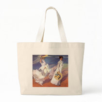 Joaquín Sorolla y Bastida Walk On The Beach Canvas Bag