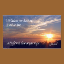 Job 22:28 Inspirational Wallet Cards profile cards by RanchLady Job 22:28 Inspirational Wallet Cards profile cards