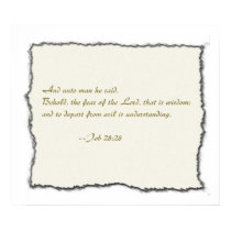 Job 28:28 posters by fractalthinker Job 28:28 posters