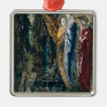 Job and the Angels, c.1890 Christmas Tree Ornament