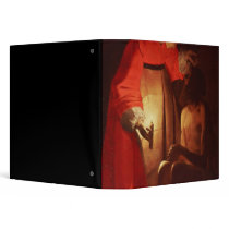 Job Mocked by His Wife Vinyl Binders