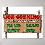 Job Opening Full posters