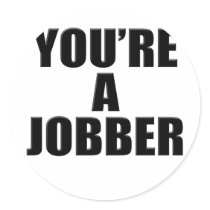 Jobber3 Round Sticker