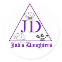 Job's Daughters Stickers by bethel8 Job's Daughters Stickers