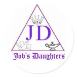 Job's Daughters Stickers