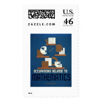 Jobs In Mathematics 1937 WPA Postage Stamps