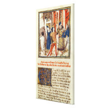 Jocasta, Queen of Thebes Stretched Canvas Print
