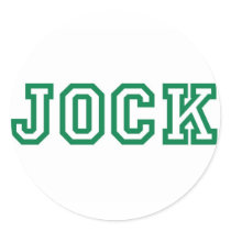 Jock Round Stickers