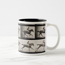 Jockey on a galloping horse, plate 627 from 'Anima Mugs