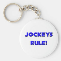 Jockeys Rule! Keychain