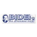 Joe Biden 2008 Flag Bumper Sticker bumper stickers by buttonZup Joe Biden 2008 Flag Bumper Sticker bumper stickers