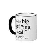 Joe Biden Big Deal F-bomb Mug