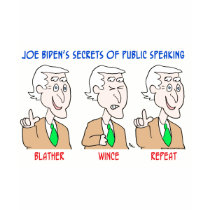 Joe Biden blather wince repeat t-shirts