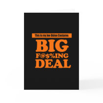 Joe Biden Costume Costume Greeting Cards