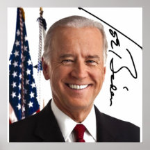 Joe Biden Signature Poster