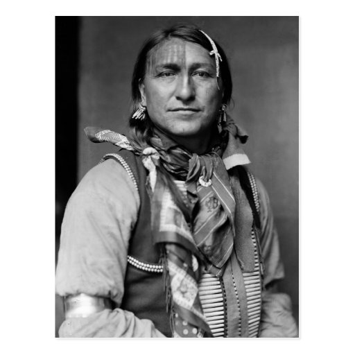 Joe Black Fox, 1900 Post Card