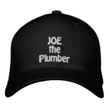 JOE el fontanero Gorra De Beisbol Bordada