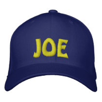 JOE embroidered hats