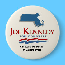 Joe Kennedy, III Camelot Restored buttons