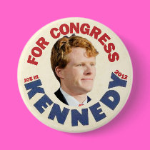 Joe Kennedy III for Congress 2012 buttons