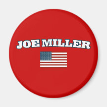 Joe Miller for Senate Patriotic Refrigerator Magnet
