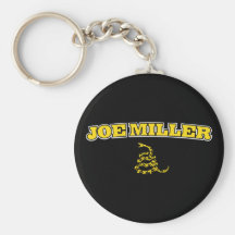Joe Miller Gadsden Flag Snake Key Chains