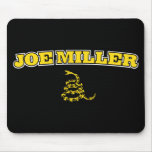 Joe Miller Gadsden Flag Snake Mouse Pad