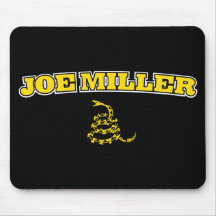 Joe Miller Gadsden Flag Snake Mouse Pad