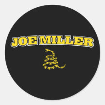 Joe Miller Gadsden Flag Snake Sticker