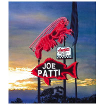 "Joe Patti Seafood" Neon Sign t-shirts by PaulJacksonart "Joe Patti Seafood" Neon Sign t-shirts