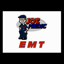 Joe Red EMT business cards