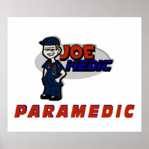 Joe Red Paramedic Print