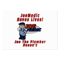 Joe Saves Lives business cards