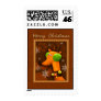 Joe the Christmas Dog Postage Stamp