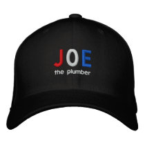 JOE the Plumber embroidered Hat embroidered hats