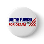 Joe the Plumber for Obama Pin
