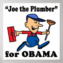 Joe the Plumber for Obama Posters