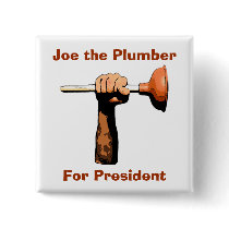 Joe the Plumber  For President buttons