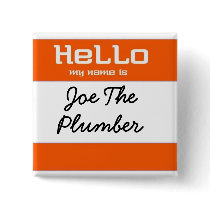 Joe The Plumber - orange buttons