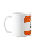 Joe The Plumber orange mug