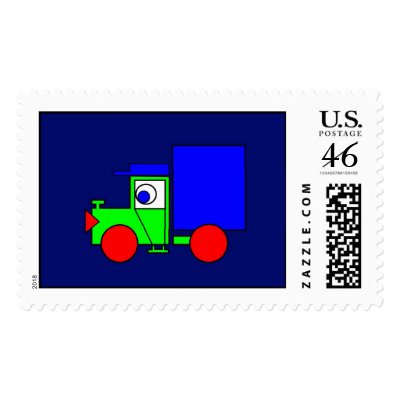 Joe the Truck Postage by lonvig
