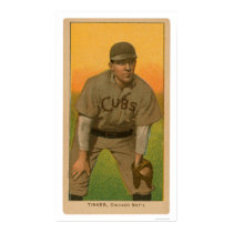 Joe Tinker Baseball Card 1909 posters