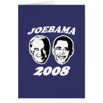 JOEBAMA 2008 GREETING CARD